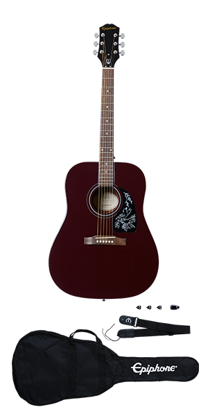 Epiphone Starling Player Pack Wine Red - Swing City Music