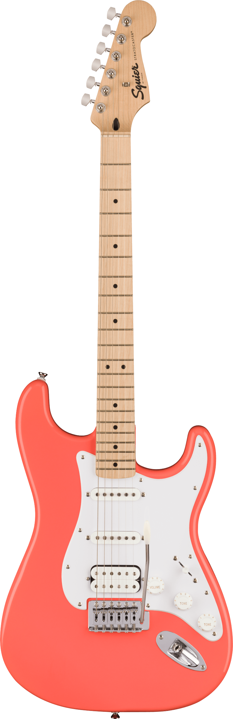 Squier Sonic Stratocaster - Tahitian Coral - Swing City Music