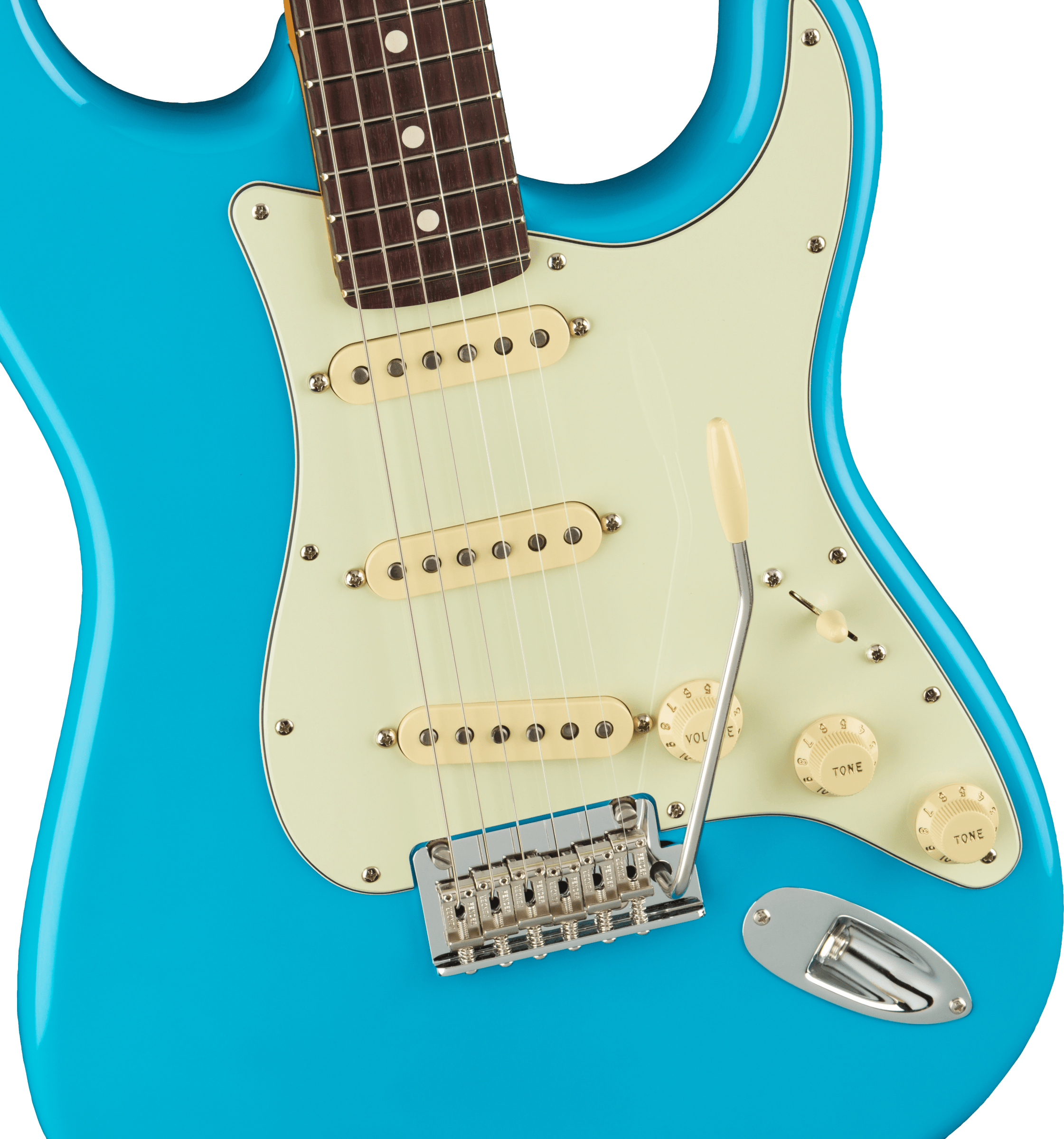 Fender AMERICAN PROFESSIONAL II STRATOCASTER Miami Blue - Image 4