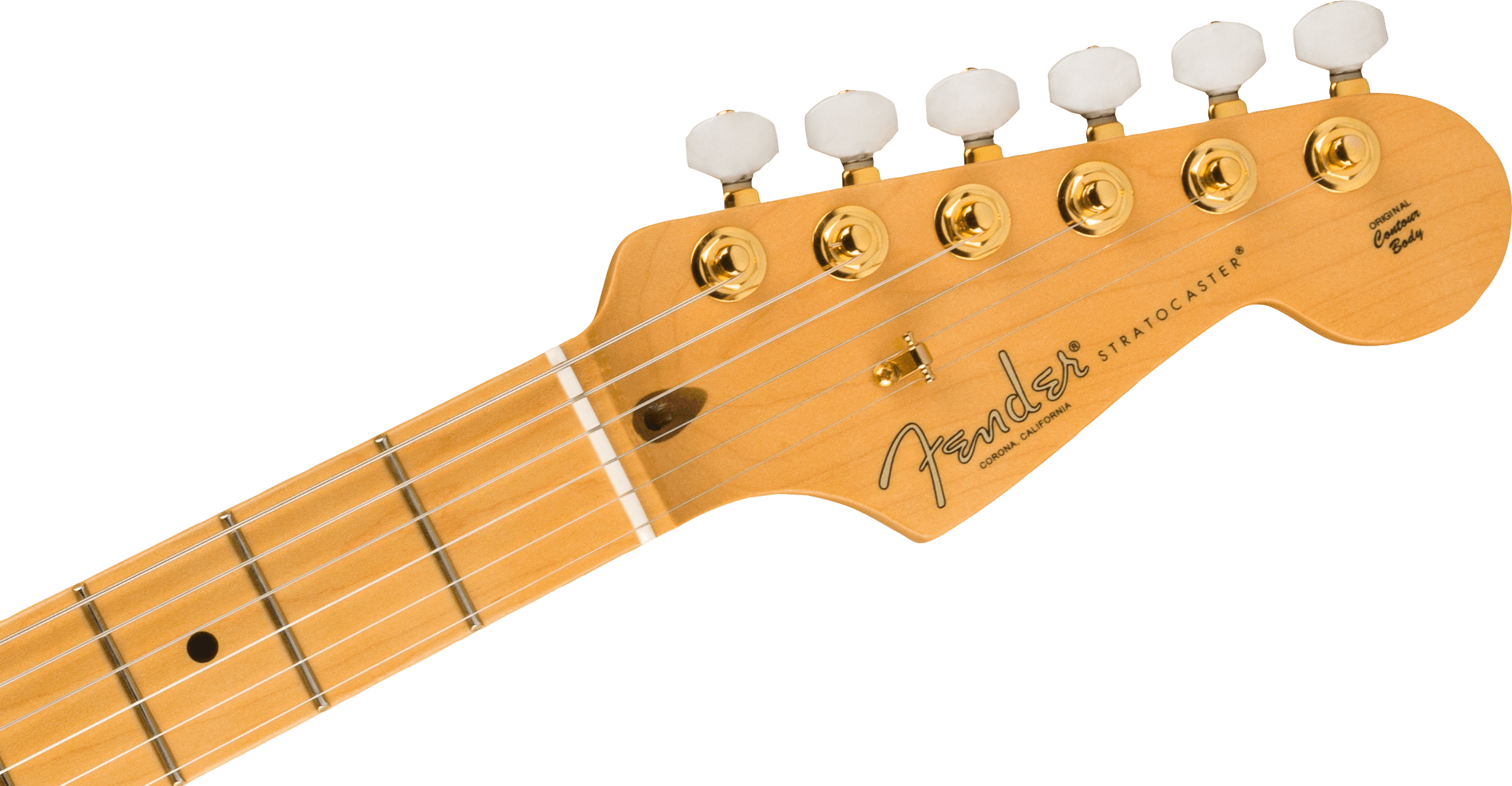 Fender 75th Anniversary Commemorative Stratocaster®, Maple Fingerboard, 2-Color Bourbon Burst - Image 5