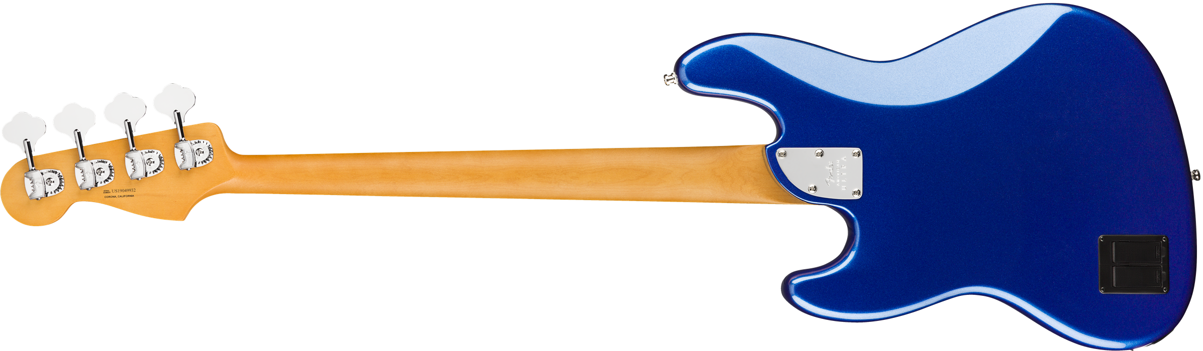 Fender American Ultra Jazz Bass - Cobra Blue - Image 3