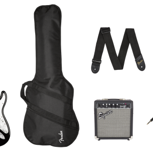 SQUIER® STRATOCASTER® PACK Black