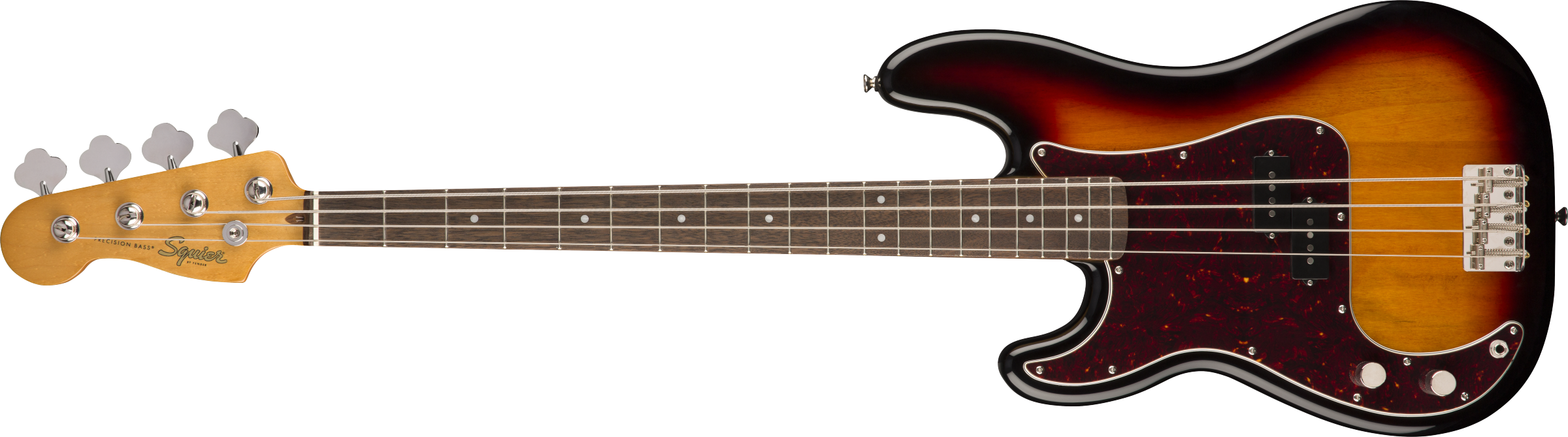 Squier Classic Vibe '60s Jazz Bass®, Laurel Fingerboard, LEFT-HANDED 3-Color Sunburst