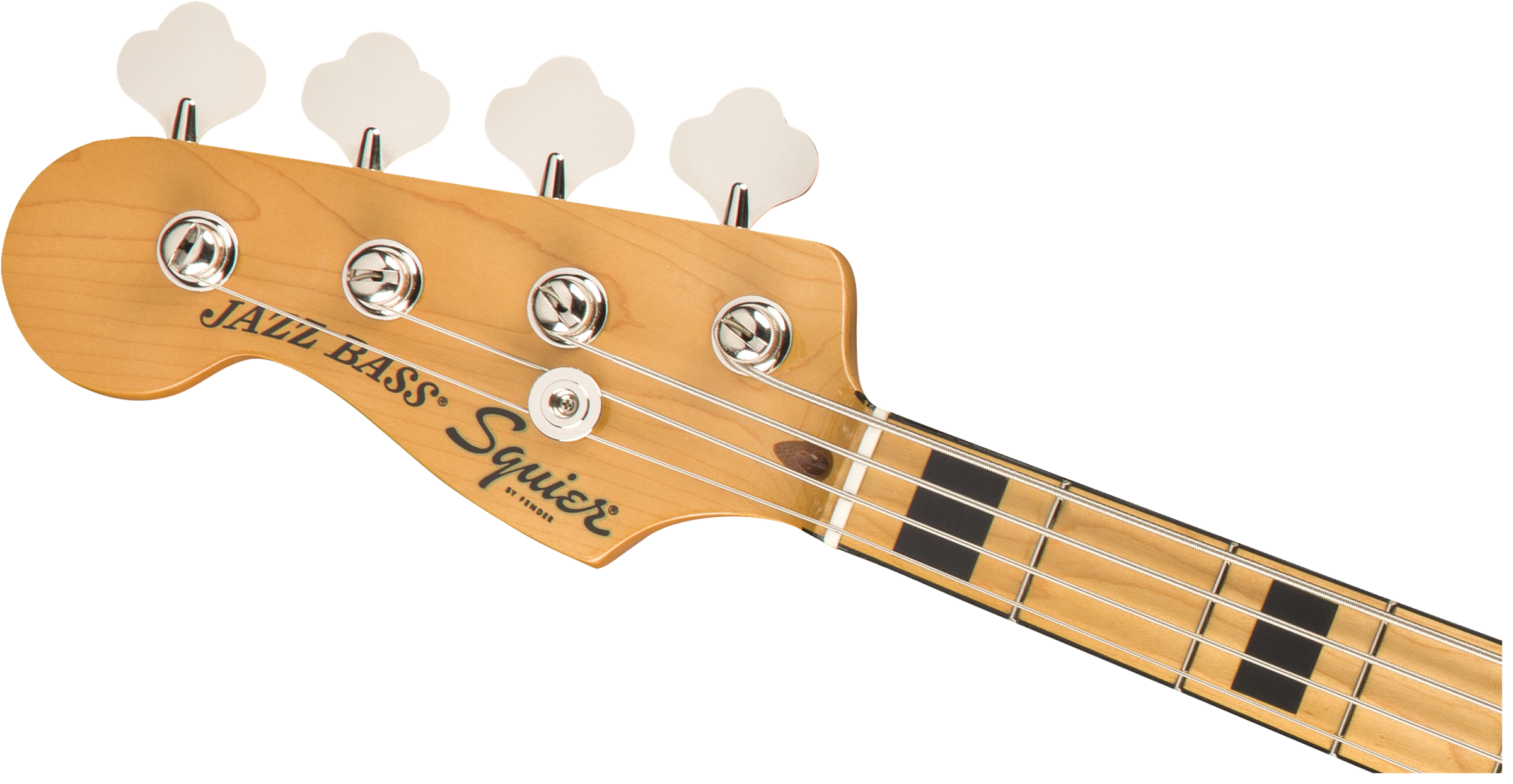 Squier CLASSIC VIBE '70S JAZZ BASS®, LEFT-HANDED Black - Image 4