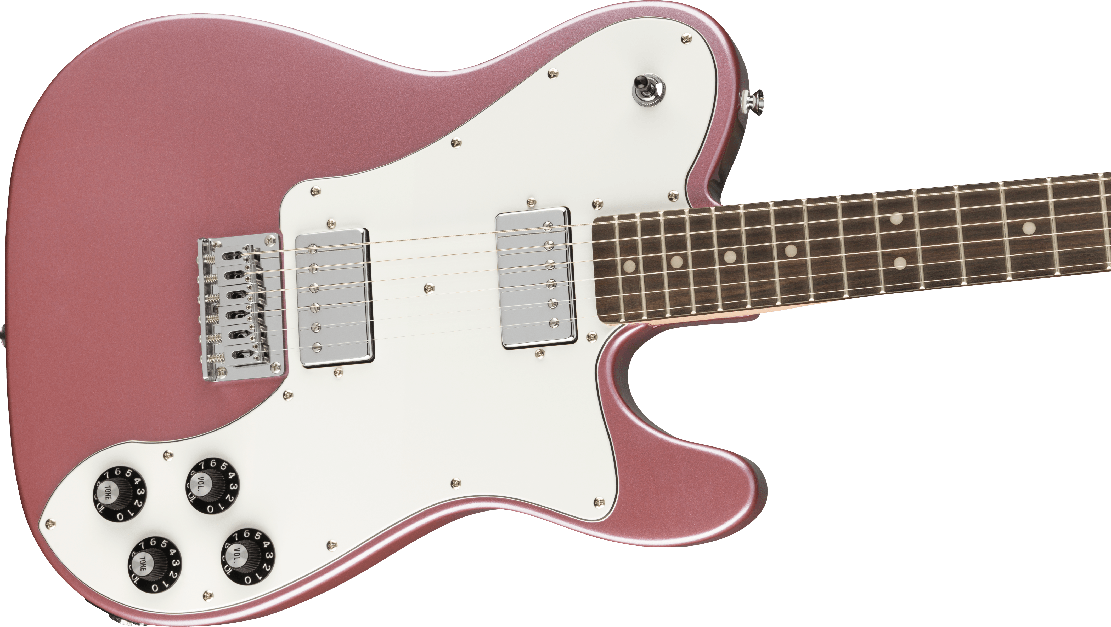Squier AFFINITY SERIES™ TELECASTER® DELUXE Burgundy Mist - Image 4
