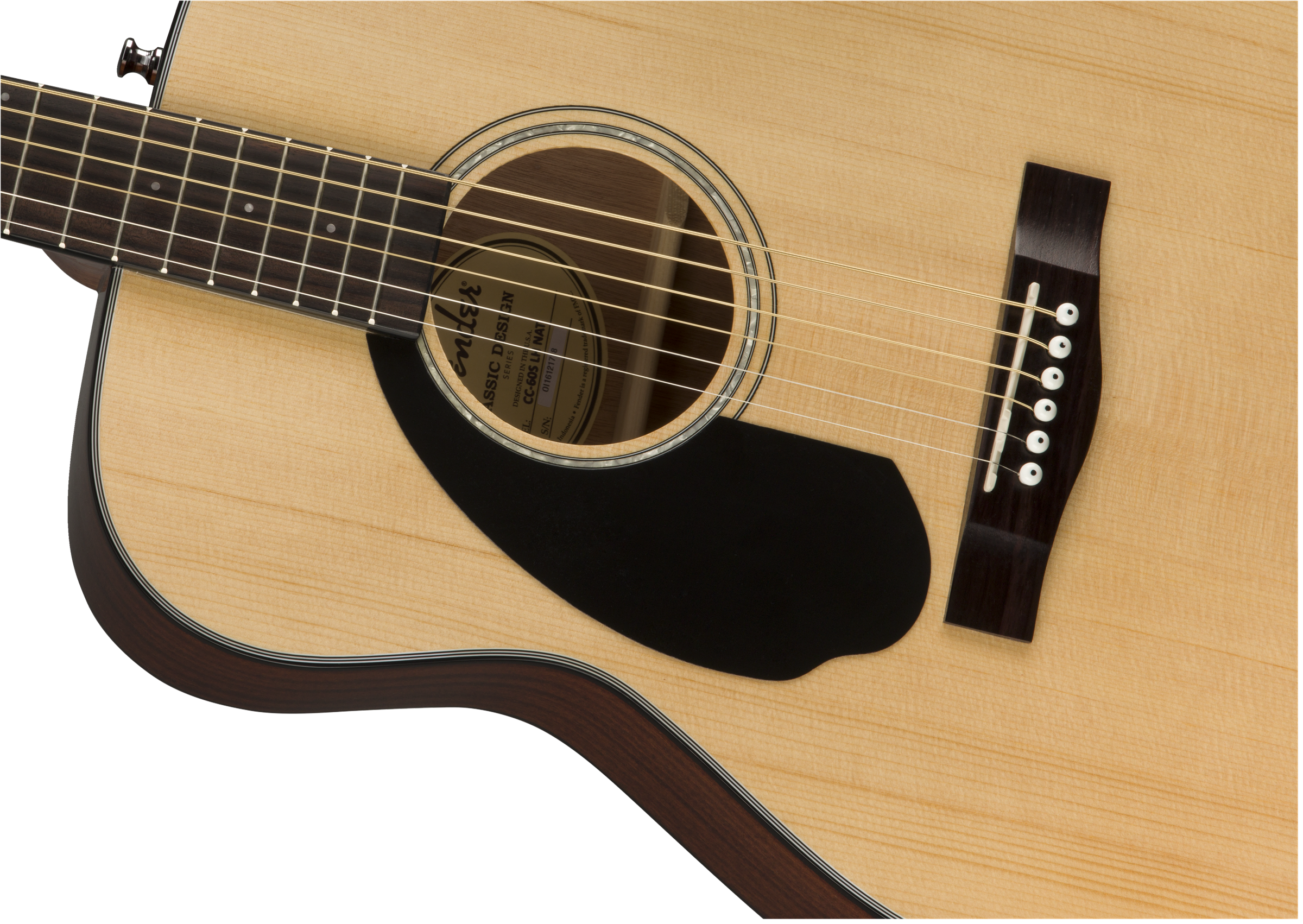 Fender CC-60S CONCERT, LEFT-HANDED - Swing City Music