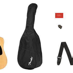 Fender FA-115 V2 Acoustic Guitar Pack - Natural