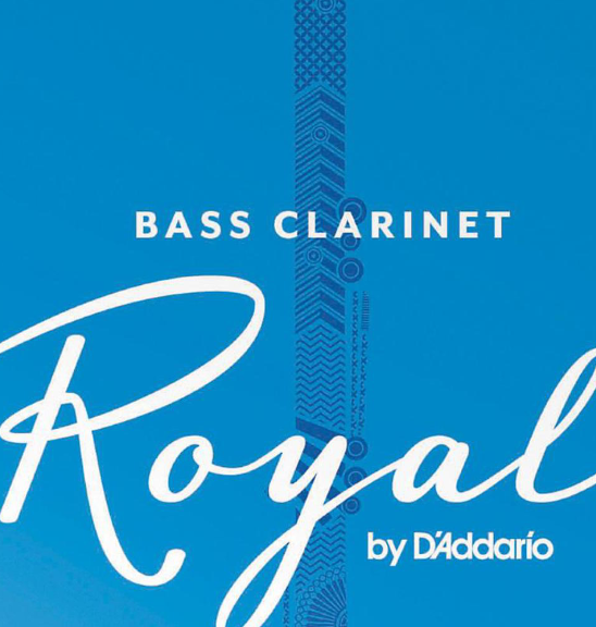 Royal Bass Clarinet Filed Reeds 1.5 (Box of 10)
