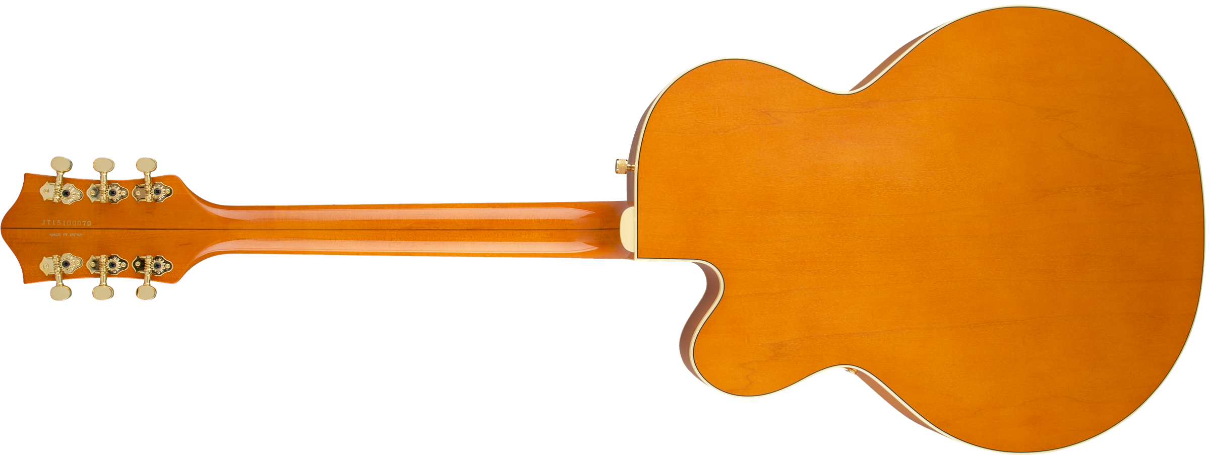 Gretsch G6120T-55 Vintage Select Edition '55 Chet Atkins® Hollow Body with Bigsby®, TV Jones®, Vintage Orange Stain Lacquer - Image 3