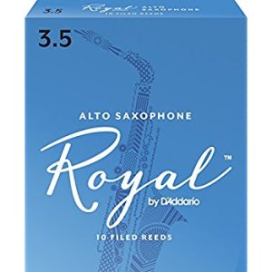 Royal Alto Saxophone Reeds Filed 3.5 (Box of 10)