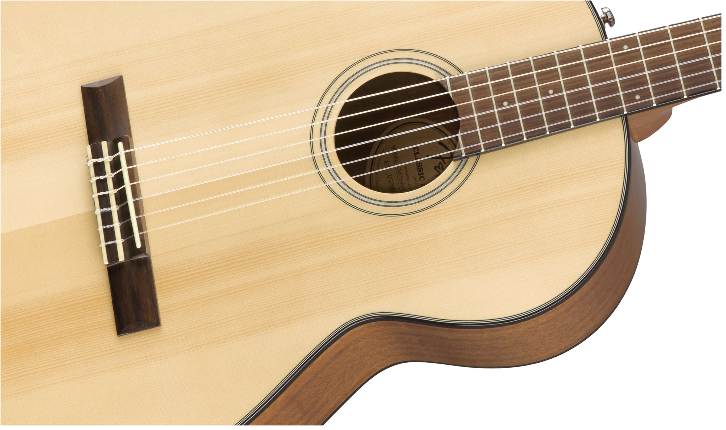 Fender CN-60S - Natural - Image 2