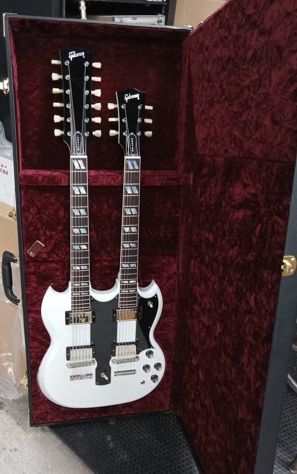 Gibson EDS-1275 Custom Shop - Alpine White - Swing City Music