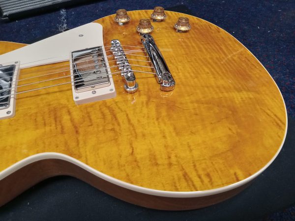 ギター Gibson LesPaul STD 50's Figured Top 2024 Gibson Les Paul Standard 50s Figured Top - Honey Amber 2024