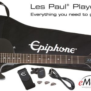 Epiphone Les Paul Electric Guitar Player Pack - Vintage Sunburst