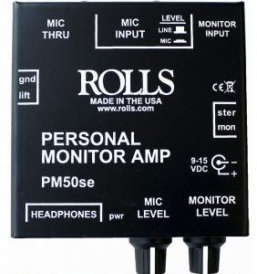 Rolls PM50se Personal Monitor Amp