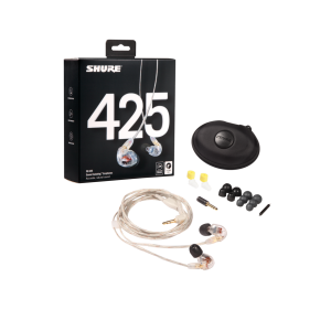 Shure SE425-CL In-Ear Monitors - Clear