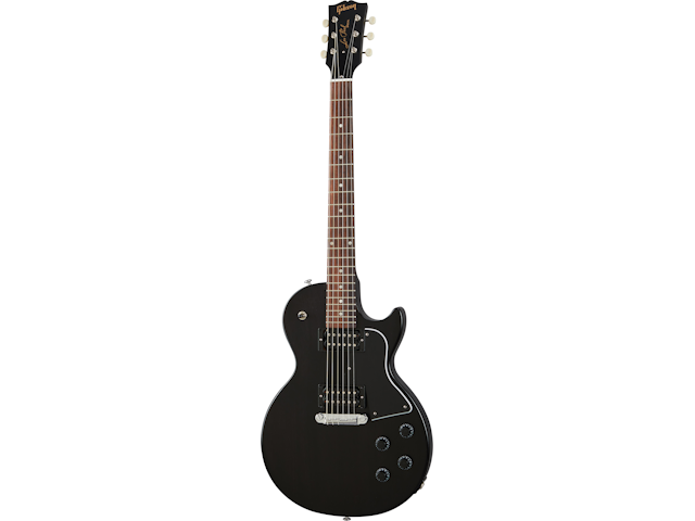 ギター Gibson LesPaul Special Tribute Humbucker Gibson Les Paul Special Tribute - Humbucker Vintage Ebony Satin
