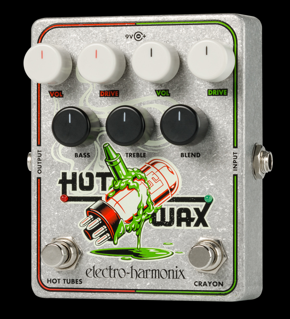 Electro-Harmonix Hot Wax Dual Overdrive Pedal - Swing City Music