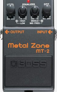 Boss MT-2 Metal Zone Distortion Pedal