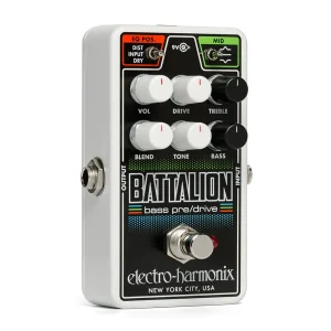 Electro Harmonix Nano Battalion Bass Preamp and Overdrive