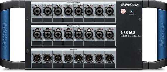 PreSonus NSB 16.8: 16x8 AVB-networked stage box - Swing City Music