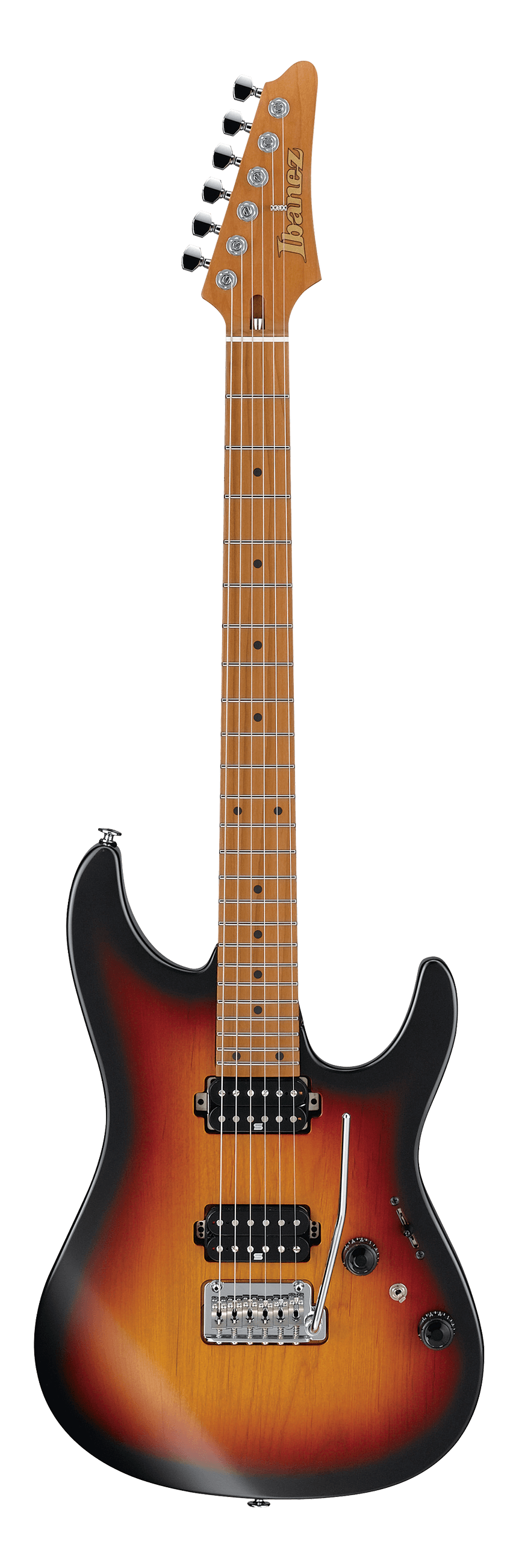 Ibanez AZ2402 Prestige - Tri Burst Fade Flat