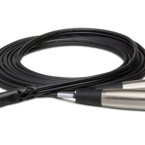 Hosa CYX-402M Stereo Breakout Cable - 3.5mm TRS Male to Dual XLR3 Male - 6.5 foot