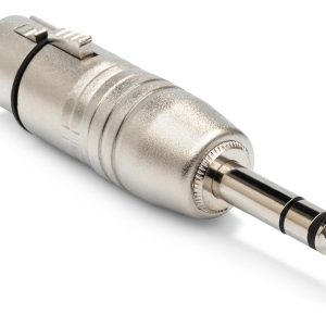 Hosa GXP-143 XLR Female to 1/4 inch TRS Male Adapter