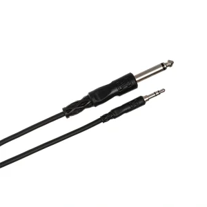 Hosa CMP-305 Interconnect Cable - 3.5mm TS Male to 1/4-inch TS Male - 5 foot
