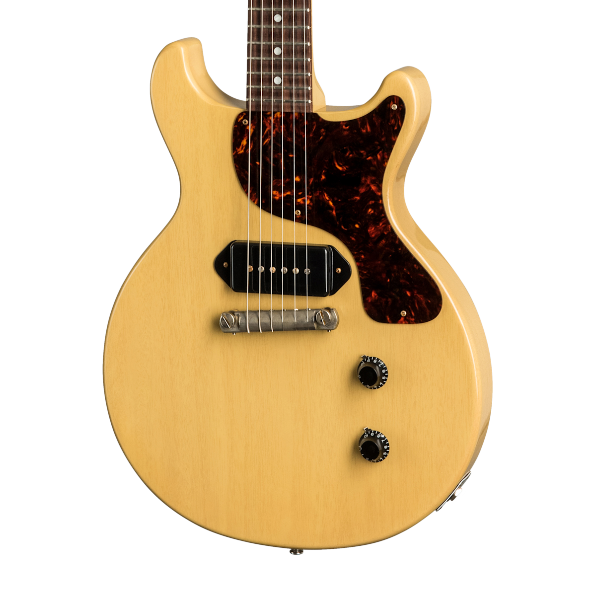 Gibson 1958 Les Paul Junior Double Cut Reissue TV Yellow - Image 3