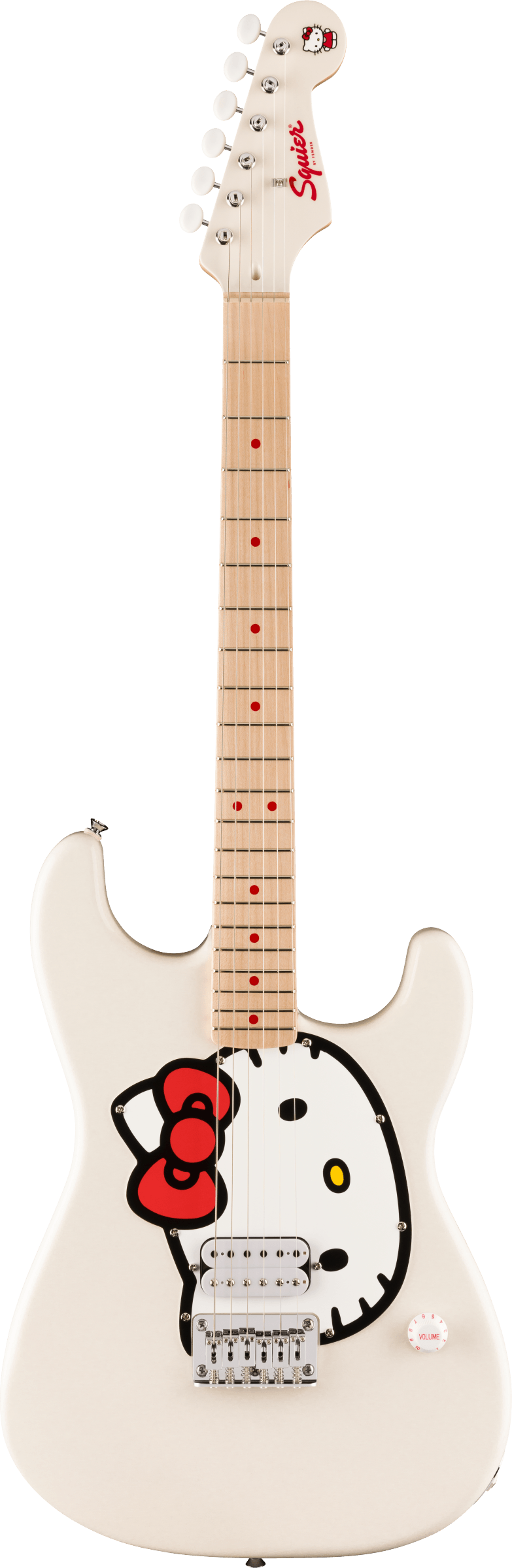 Fender® x Hello Kitty® White Stratocaster®