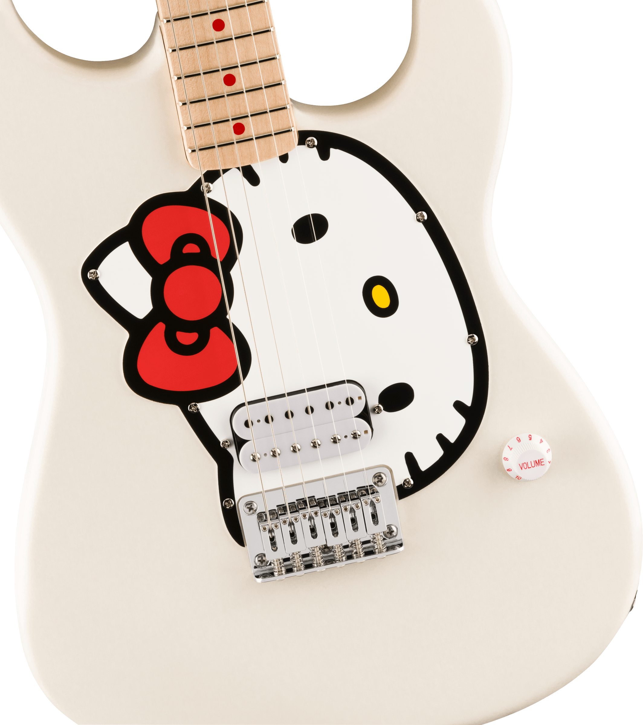 Fender® x Hello Kitty® White Stratocaster® - Image 3