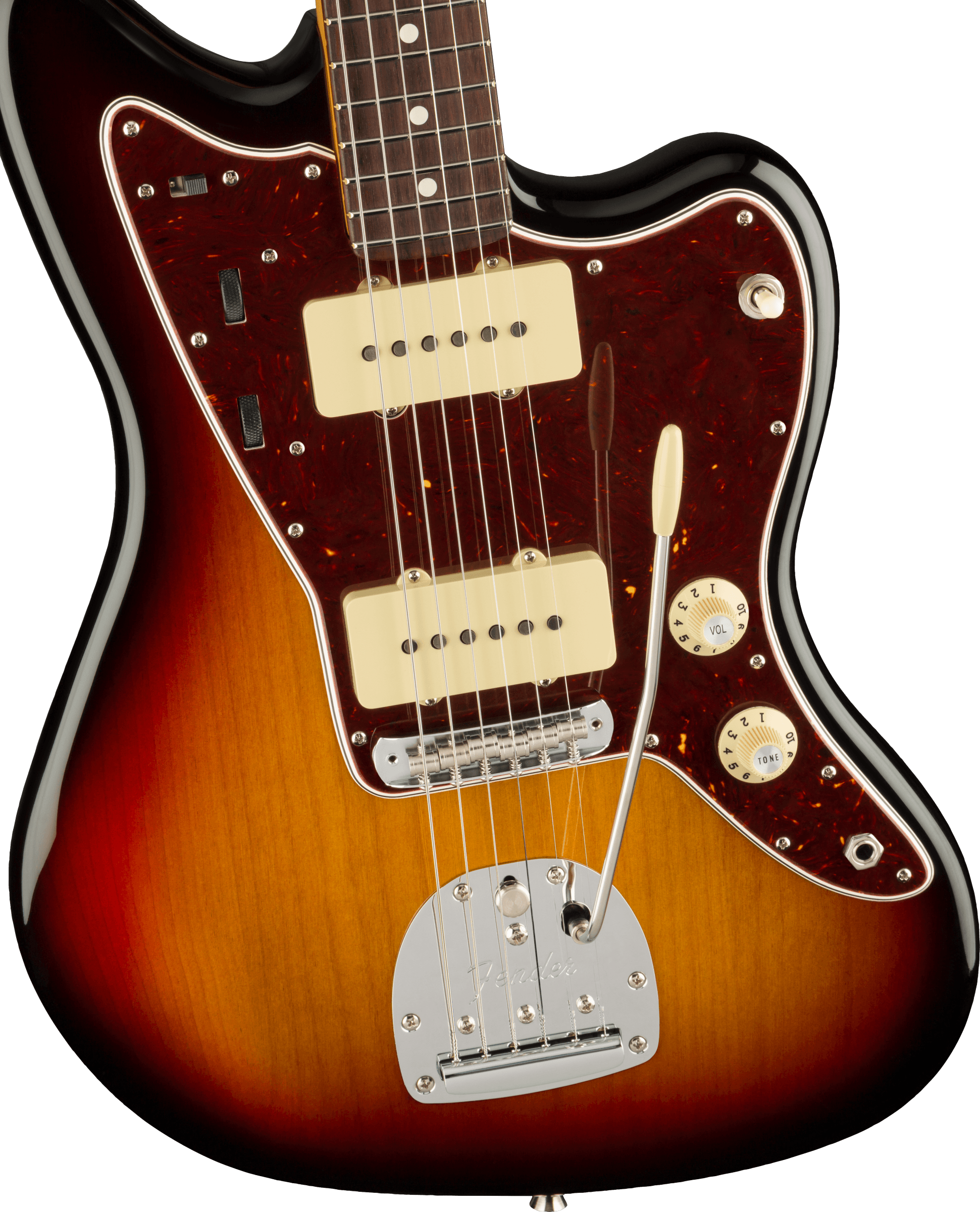 Fender AMERICAN PROFESSIONAL II JAZZMASTER® 3-Tone Sunburst - Image 3